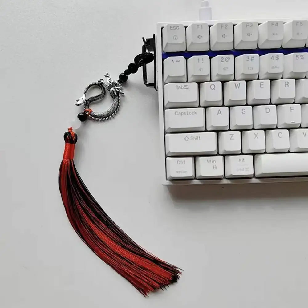 Keyboard tassel ornament