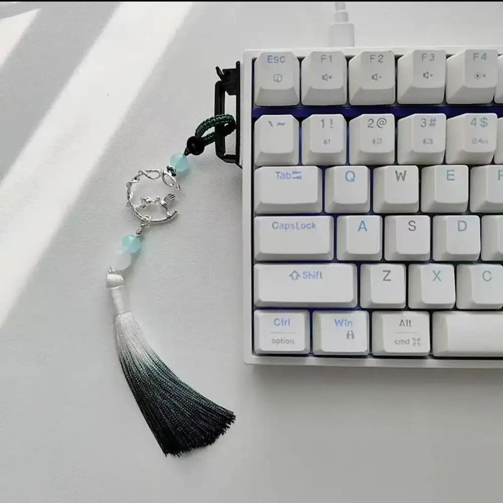 Keyboard tassel ornament