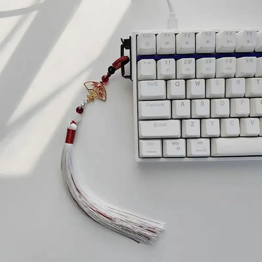 Keyboard tassel ornament