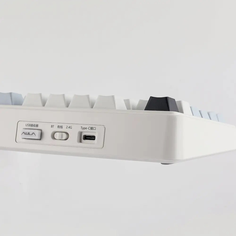 AULA F75 Wireless Mechanical Keyboard, Hot Swappable Creamy Keyboard