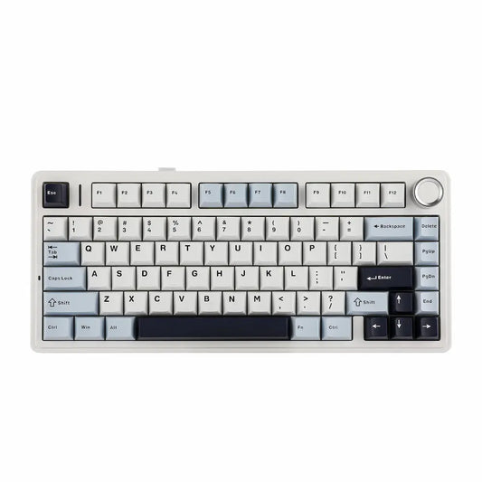 AULA F75 Wireless Mechanical Keyboard, Hot Swappable Creamy Keyboard