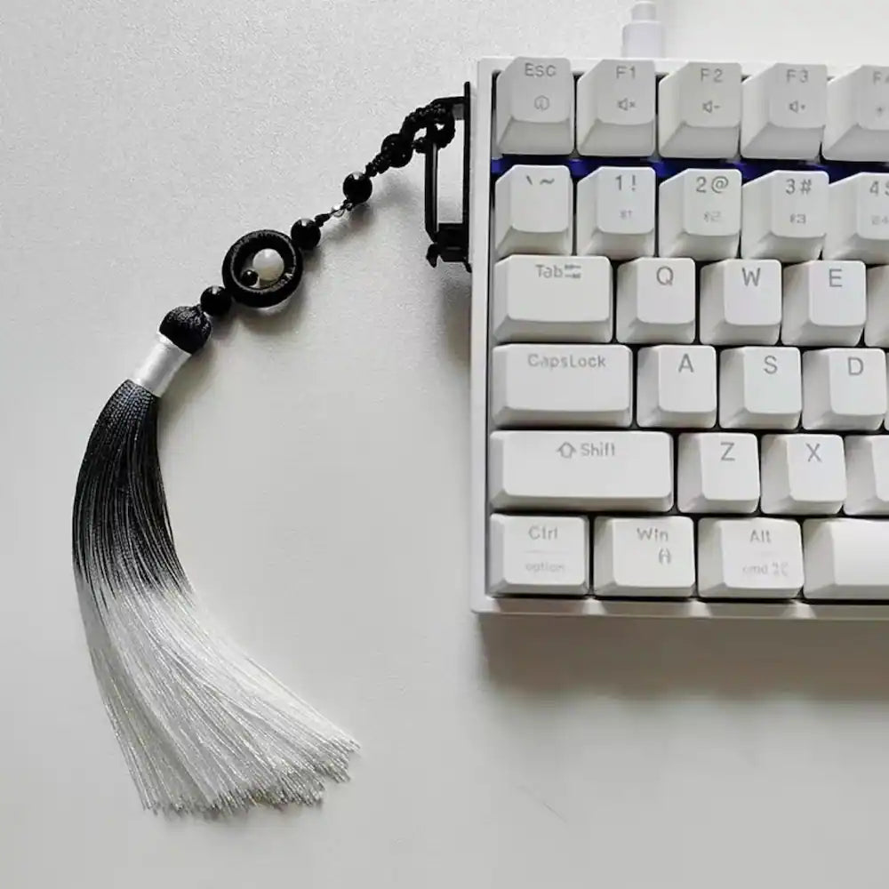 Keyboard tassel ornament