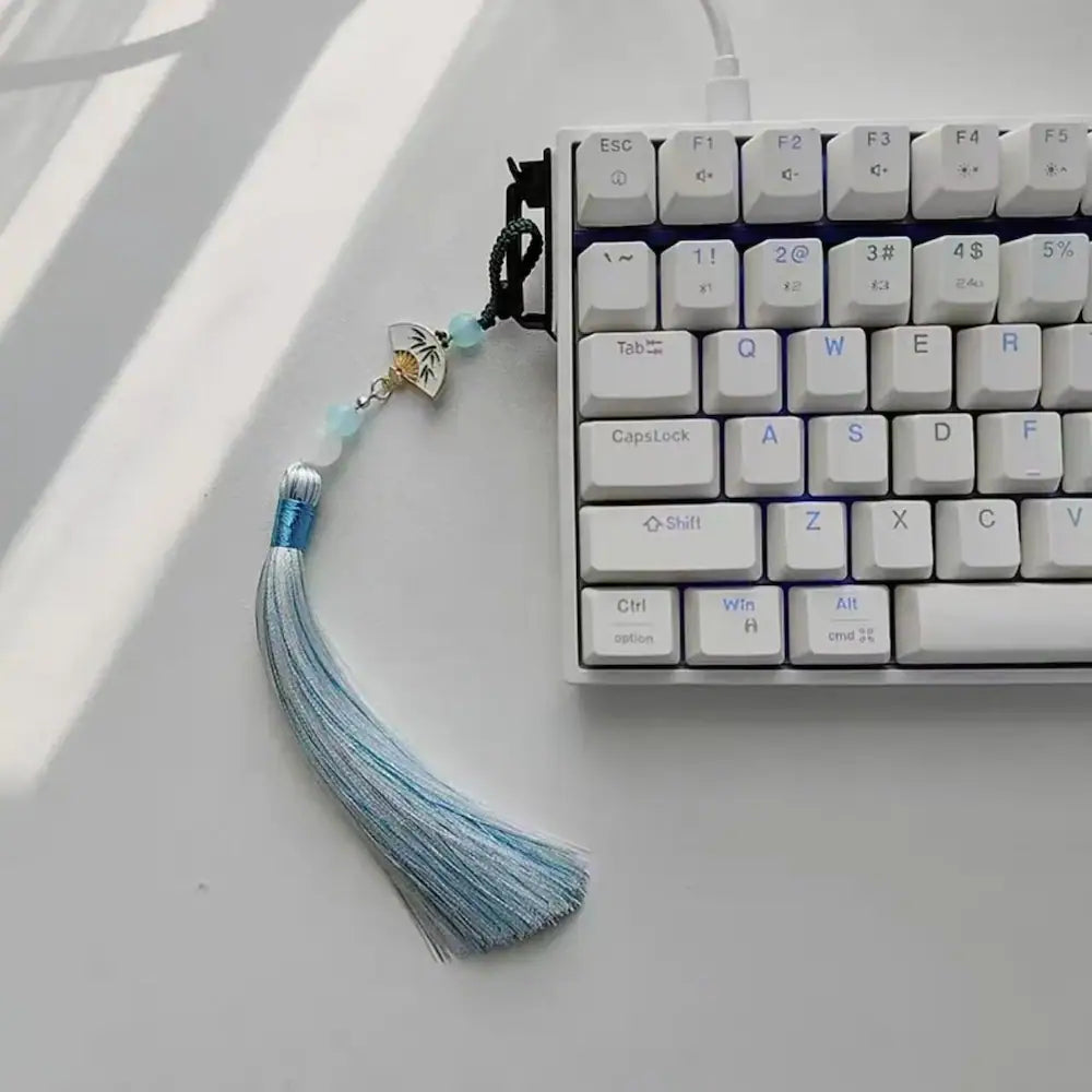 Keyboard tassel ornament