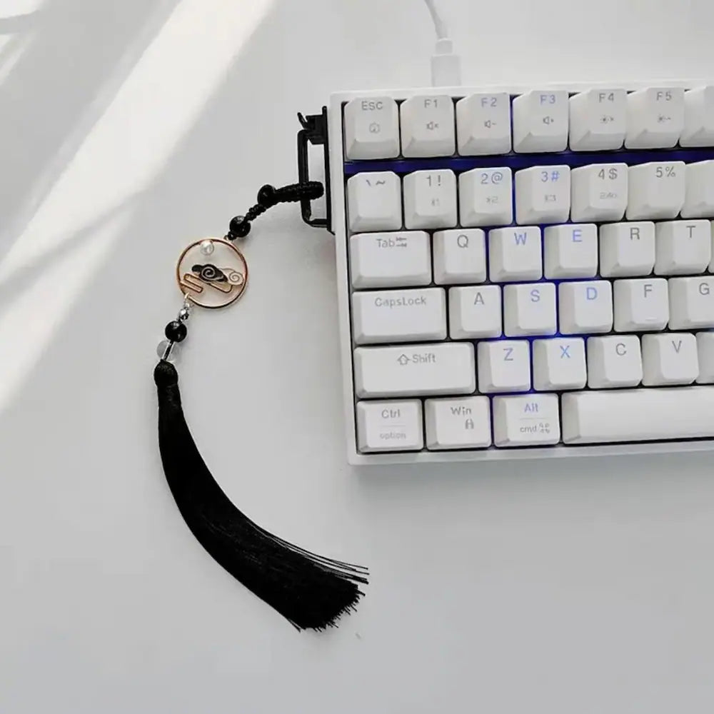 Keyboard tassel ornament